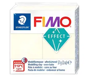 FIMO Modelovací hmota Effect svítící ve tmě / 8 ks / 57 g / Zapékání 110 °C / 30 min