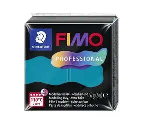 FIMO Modelovací hmota Professional petrolejová / 57 g / pečení 110 °C