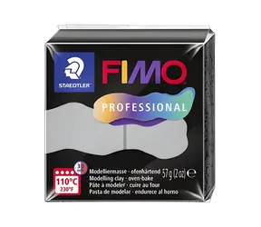 FIMO Modelovací hmota Professional delfíní šedá / 57 g / pečení v troubě 110 °C