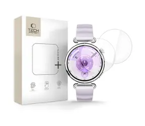 Tech-Protect Glass Fit+ transparentní / Ochranné sklo / Huawei Watch GT 6 41mm / 2 ks v balení