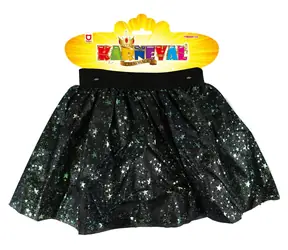RAPPA Sukně tutu čarodějnická s hvězdičkami / Karnevalový kostým / 3-7 let / Délka 28 cm