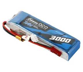 Gens ace 3000mAh 7,4V 2S1P / LiPo baterie / 1C / JST-SYP