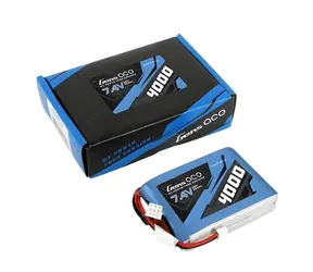 GENS ACE LiPo baterie 4000mAh 7,4V 2S1P / 1C / Konektor EHR / Balancér JST-XHR
