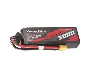 Gens ace G-Tech 5000mAh 3S1P / LiPo baterie / 11,1 V / 60C / Short-Size / XT60