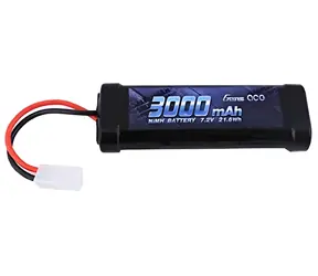 GENS ACE Akumulátor NiMH 3000mAh 7,2V Tamiya / Pro RC auta a tanky / 139x48x25 mm / 356 g