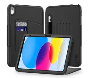 Tech-Protect SC Pen černá / Pouzdro / Apple iPad 10.9" (2022) / 11" (2025) / schránka na stylus