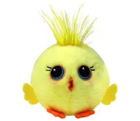 TY Klíčenka Bouncer BOUNCEY žluté kuře / 8 cm