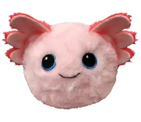 TY Klíčenka Bouncer GILL růžový axolotl / 8 cm