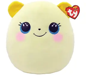 TY Squishy Buttercup žlutý medvěd / 22 cm
