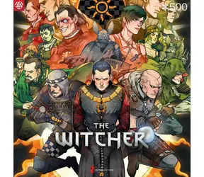 GOOD LOOT Puzzle The Witcher: Nilfgaard / 500 dílků