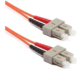 OEM Optický patchkabel SC-SC duplex OM2 10 m / Optický patchkabel / 50/125 µm / MM