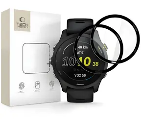 Tech-Protect Glass Flex+ Garmin Forerunner 225/255 Music černá / Ochranné sklo / Hybridní / 2 ks