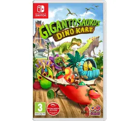Namco Bandai Games Gigantosaurus (Gigantozaur) Dino Kart / Hra pro Nintendo Switch / Závodní