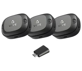 HTC VIVE Ultimate Tracker 3+1 Kit černá / Sada pohybových senzorů pro VR / 6DoF sledování / 5 GHz Wi-Fi