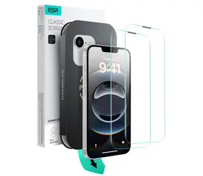 ESR UltraFit ochranné sklo iPhone 13/13 Pro/14/16e/17e / Ochranné sklo / Tvrzené sklo / 2 ks