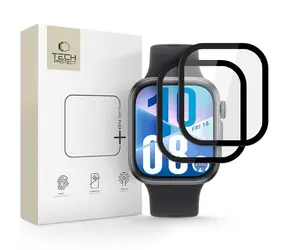 Tech-Protect Glass Flex+ Huawei Watch Fit 3 a 4 černá / Hybridní sklo / 2 ks