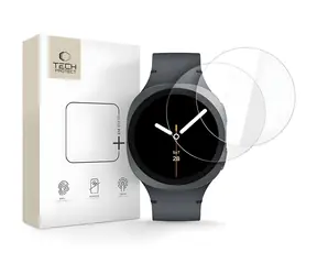 Tech-Protect Glass Fit+ pro Samsung Galaxy Watch 8 44 mm čirá / Ochranné sklo / Tvrzené sklo / 2 ks