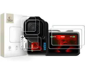 Tech-Protect Glass Fit+ pro GoPro Mission 1 a Pro / Ochranné sklo a fólie / Sada 2 ks