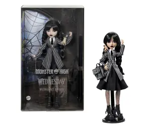 MATTEL Panenka Monster High x Wednesday - Wednesday Addams / 6-10 let