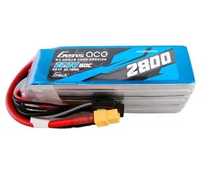 Gens ace G-Tech 2800mAh 22,2V 6S1P / LiPo baterie / 60C / Konektor XT60