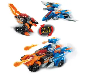 VTECH Akční figurka Switch & Go Dinos Spinosaurus a Pterodaktyl / 2 v 1 transformace na auto / Zvuky a světla / 3-8 let
