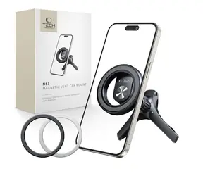 Tech-Protect N53 černá / Držák do auta / Do ventilační mřížky / MagSafe