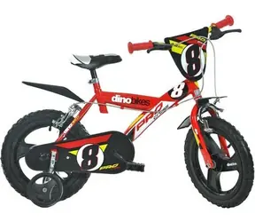 Dino Bikes 163GLN 16" červená / Dětské jízdní kolo