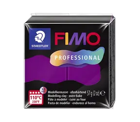 FIMO Professional modelovací hmota fialová / 57 g / vypalování 110 °C / 8 dílů