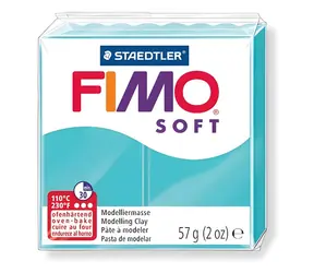 FIMO Modelovací hmota Soft mátová zelená / 56 g / Pečení v troubě 110°C