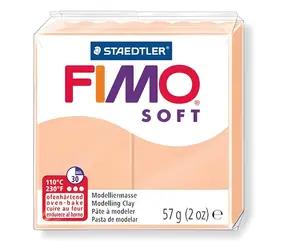 FIMO Modelovací hmota Soft světle pleťová / 56 g / Pečení v troubě 110°C