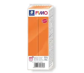 FIMO Modelovací hmota Soft mandarinková / 454 g / zapékání 110 °C / 30 min