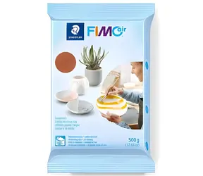 FIMO Modelovací hmota Air Basic terakotová / Modelíny / 500 g / Matný povrch / Tvrdnutí na vzduchu