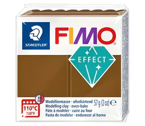 FIMO Modelovací hmota Effect Metallic bronzová / 57 g / mica shift efekt / pečení 110 °C, 30 min