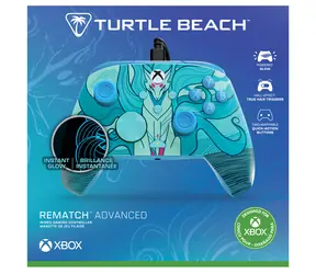 Turtle Beach Rematch Advanced Blue Kitsune / Gamepad / Kabelový / Hall Effect triggery / RGB podsvícení / Xbox, PC