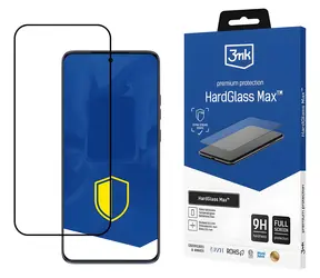 3mk HardGlass Max černá / Tvrzené sklo / Motorola Edge 50 Neo / celoplošné