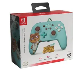 PowerA Enhanced Wired Controller Tom Nook / Herní ovladač / drátový / Nintendo Switch