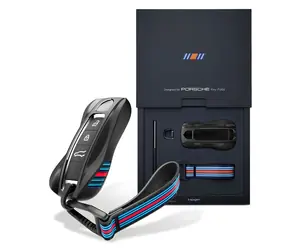 Spigen PK100 černá / Pouzdro na autoklíč / Porsche