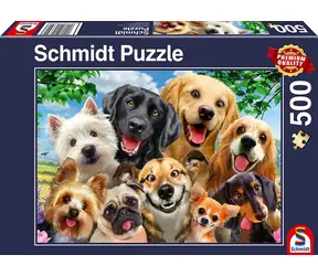 SCHMIDT Puzzle Psí selfie / 500 dílků / 48,1 x 34,1 cm
