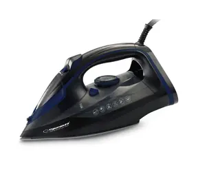 Esperanza EHI012 černá / Napařovací žehlička / keramická deska / 2600 W / nádrž 0,35 l