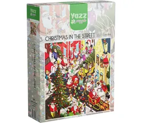 YAZZ Puzzle Vánoční ulice / 1023 dílků / 60 x 60 cm