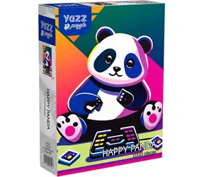 YAZZ Puzzle Veselá panda / 1000 dílků