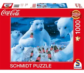 SCHMIDT Puzzle Coca-Cola Lední medvědi / 1000 dílků / od 12 let