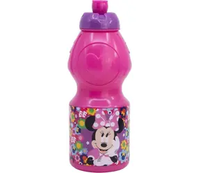 STOR Láhev na pití Minnie 400 ml / Plast / Bez BPA