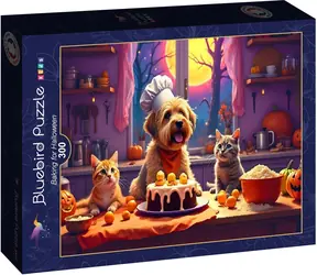 BLUEBIRD Puzzle Pečení na Halloween / 300 dílků