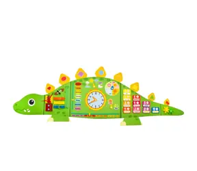 2KIDS TOYS Activity board Dinosaurus / Senzorická deska / textilní / od 3 let