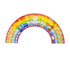 2KIDS TOYS Activity board Duha / Senzorická hračka / od 3 let