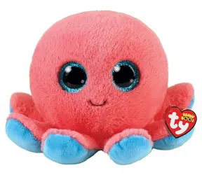 TY Plyšák chobotnice Sheldon / 15 cm