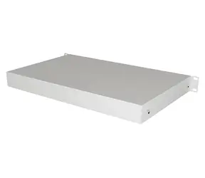 Lanberg 19" 1U šedá / Zásuvka do racku / hloubka 270 mm / nosnost 30 kg