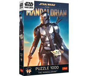 TREFL Puzzle Premium Plus Star Wars: Mandalorian / 1000 dílků / 68,3 x 48 cm / Děti a dospělí