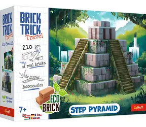TREFL Stavebnice BRICK TRICK Travel: Pyramida M / 210 dílů